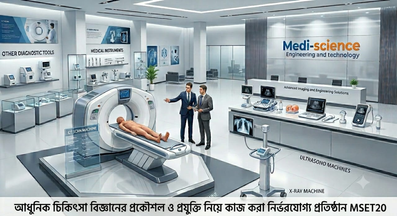 Medi-Science Engineering techonology mest20; X-ray; UltraSound; ECG; CT Scan;